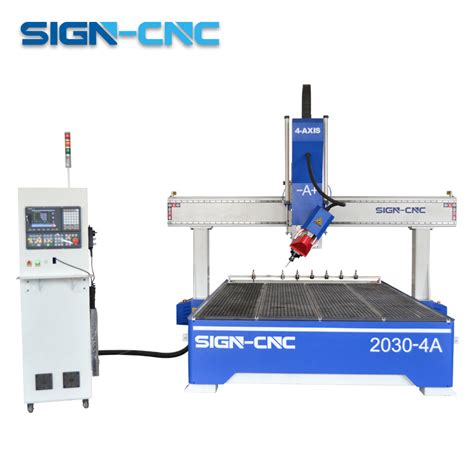 4 axis rotating cnc router